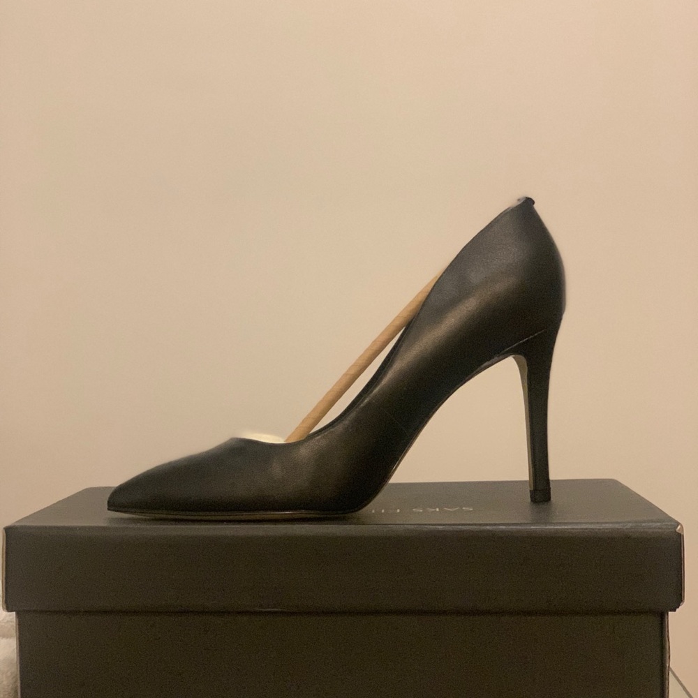 Cady Leather Pumps